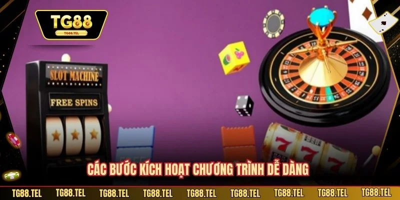 Các bước kích hoạt chương trình dễ dàng