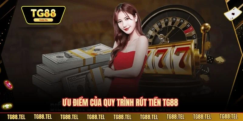 Rút Tiền TG88 - Quy Trình Minh Bạch Tốc Độ Xử Lý Ổn Định 2 Ưu điểm của quy trình rút tiền TG88